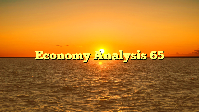 Economy Analysis 65